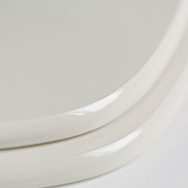 Assento Sanitário Formatos Thema com Fechamento Comum Oval MDF Biscuit Sicmol - Imagem 4