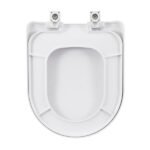 Assento Sanitário Luna Especial Polipropileno Fechamento Suave Branco Sensea - Imagem 8