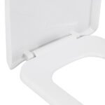 Assento Sanitário Luna Especial Polipropileno Fechamento Suave Branco Sensea - Imagem 7