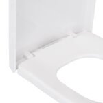 Assento Sanitário Carrara|Duna Polipropileno Fechamento Suave Branco Sensea - Imagem 6