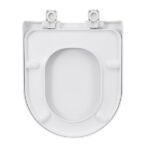 Assento Sanitário Carrara|Duna Termofixo Fechamento Suave Branco Sensea - Imagem 5