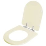 Assento Sanitário Carrara Creme Para Vaso Deca - Imagem 2