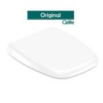 Assento Sanitário Com Softclose® Fit Plus Celite Branco Brilhante - Imagem 2