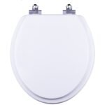 Assento Sanitário Fechamento Lento Convencional Oval Branco Para Louça Icasa