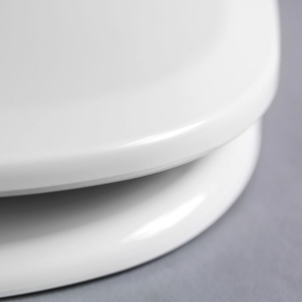 Assento Sanitário Etna Polipropileno Branco Fechamento Comum Tupan - Imagem 4