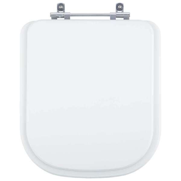 Assento Sanitário Quadra Branco Para Vaso Deca