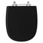 Assento Sanitário Sabatini Preto Para Vaso Icasa