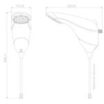 Chuveiro Zagonel Sublime Eletrônica 110v 5500w Branco - Imagem 2