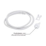 Chuveiro Elétrico Multitemperatura 127V (110V) 5500w Branco Redondo Moment Zagonel - Imagem 2