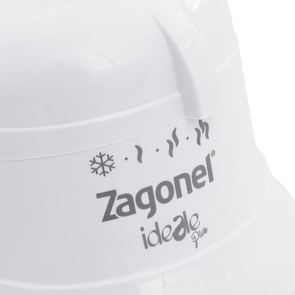 Chuveiro Elétrico Multitemperatura 220V 6800w Branco Redondo Ideale Plus Zagonel - Imagem 4