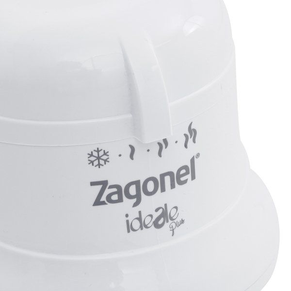 Chuveiro Elétrico Multitemperatura 220V 6800w Branco Redondo Ideale Plus sem Cano Zagonel - Imagem 4