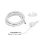 Chuveiro Elétrico Multitemperatura 220V 5500w Branco Redondo Relax Lorenzetti - Imagem 6