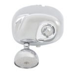 Chuveiro Elétrico Multitemperatura 220V 7800w Cromado Redondo Potenza Cardal - Imagem 3