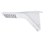 Chuveiro Elétrico Híbrido Eletrônico com Visor Digital 127V (110V) 5500w Branco Quadrado Ducali Premium Digital Zagonel - Imagem 3