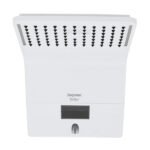 Chuveiro Elétrico Híbrido Eletrônico com Visor Digital 127V (110V) 5500w Branco Quadrado Ducali Premium Digital Zagonel - Imagem 4