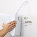 Chuveiro Elétrico Eletrônico 127V (110V) 5500w Branco Quadrado Ducali Zagonel - Imagem 5