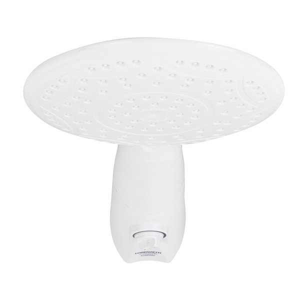 Chuveiro Elétrico Eletrônico 127V (110V) 3500w Branco Redondo com Resistência Blindada Advanced Lorenzetti - Imagem 3