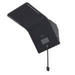 Chuveiro Elétrico Híbrido Eletrônico com Visor Digital 127V (110V) 5500w Preto Quadrado Ducali Premium Digital Zagonel