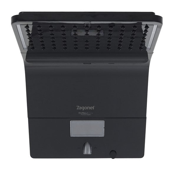 Chuveiro Elétrico Híbrido Eletrônico com Visor Digital 127V (110V) 5500w Preto Quadrado Ducali Premium Digital Zagonel - Imagem 4