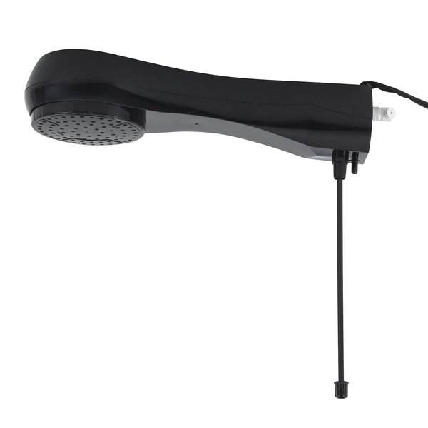 Chuveiro Elétrico Eletrônico 220V 7500w Preto Redondo Luka Equation - Imagem 3