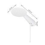 Chuveiro Elétrico Eletrônico 220V 7500w Branco Redondo Advanced Lorenzetti - Imagem 8