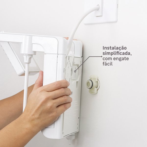 Chuveiro Elétrico Eletrônico 127V (110V) 5500w Branco Quadrado Acqua Duo Ultra Lorenzetti - Imagem 6