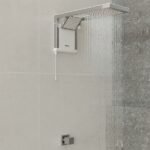 Chuveiro Elétrico Eletrônico 127V (110V) 5500w Branco e Cromado Quadrado Acqua Duo Ultra Lorenzetti - Imagem 2