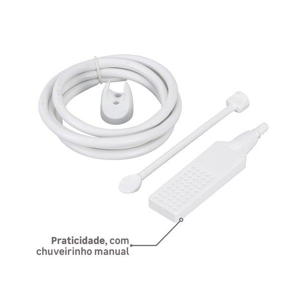 Chuveiro Elétrico Eletrônico 220V 6800w Branco Quadrado Acqua Duo Ultra Lorenzetti - Imagem 10