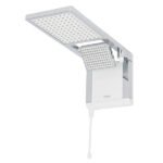 Chuveiro Elétrico Eletrônico 220V 6800w Branco e Cromado Quadrado Acqua Duo Ultra Lorenzetti