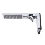 Chuveiro Elétrico Eletrônico 220V 6800w Preto e Cromado Quadrado Acqua Duo Ultra Lorenzetti - Imagem 3