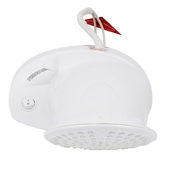 Chuveiro Elétrico Eletrônico 220V 7500w Branco Redondo com Pressurizador Top Jet Lorenzetti - Imagem 3