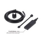 Chuveiro Elétrico Eletrônico 220V 7800w Preto Fosco Quadrado Acqua Duo Ultra Lorenzetti - Imagem 7