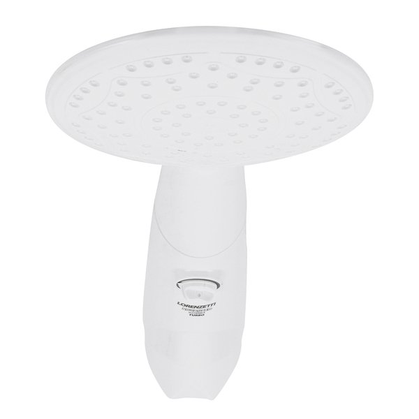 Chuveiro Elétrico Eletrônico 220V 7500w Branco Redondo com Pressurizador Advanced Lorenzetti - Imagem 4