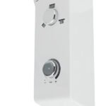 Chuveiro Elétrico Eletrônico 220V 7700w Branco e Cromado Quadrado Falls Hydra - Imagem 10