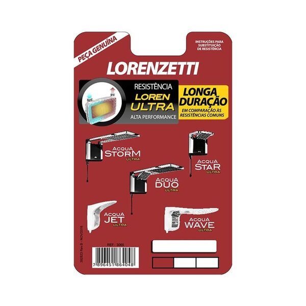 Chuveiro Lorenzetti Acqua Duo Ultra Eletrônico Branco 127v + Resistência - Imagem 4