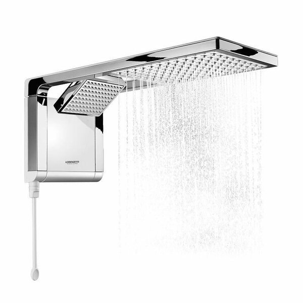 Chuveiro Lorenzetti Acqua Duo Ultra Eletrônico Branco/cromado 220v + Resistência - Imagem 4