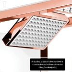 Chuveiro Lorenzetti Eletrônico Branco/Rose 220v - 7800w Acqua Duo - Imagem 9