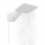 Chuveiro Elétrico Eletrônico 127V (110V) 5500W Branco Quadratta Eletrônica Zagonel - Imagem 2