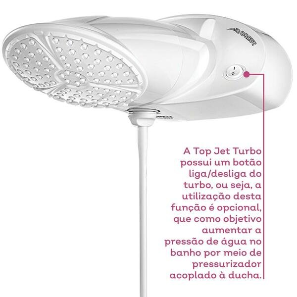 Ducha Lorenzetti Top Jet Tur Elet 6800w/220v - Imagem 6