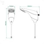 Ducha Zagonel Sublime Eletronica Branco 127v 5500w - Imagem 7