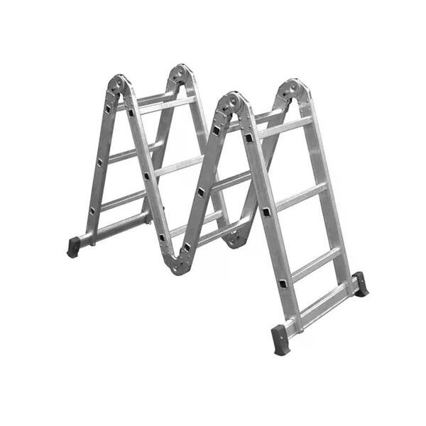 Escada Alumínio Multifuncional 8 Em 1 Espaçofix 4x3 - Imagem 1