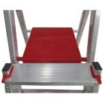 Escada De Alumínio 5 Degraus Duplos Linha Prática - Imagem 6