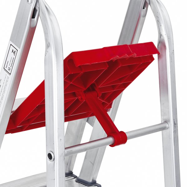 Escada De Alumínio Dupla 5 Degraus Natural 120kg Reisam - Imagem 5