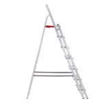 Escada De Alumínio Dupla 7 Degraus Natural 120kg Reisam - Imagem 3