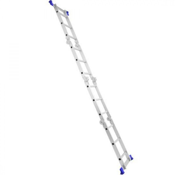 Escada De Alumínio Mor Multifuncional 4x3 12 Degraus Capacidade Para 150kg - Imagem 6