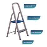 Escada Dobravel 2 Degraus Em Aluminio Alumasa - Imagem 8