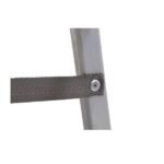 Escada Doméstica Aluminio 6 Degraus Natural 120 Kg Reisam - Imagem 5