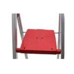 Escada Doméstica Aluminio 7 Degraus Natural 120 Kg Reisam - Imagem 4