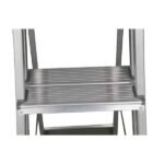 Escada De Alumínio Dupla 8 Degraus Natural 120kg Reisam - Imagem 5