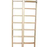 Escada Madeira Eucalipto Alongável 2 Partes 11 Degraus - Volpato, Tamanho: 11 Degraus - Imagem 2